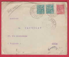 181529 / 1929 - 500 R. -  TRADING HERMES GLOBE , AVIACAO Luftfahrt AIRPLANE Brazil Bresil Brasilien Brazilie - Brieven En Documenten