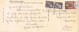 14503. Postal SYDNEY (Australia) 1965. Sydney Harbour Bridge - Cartas & Documentos