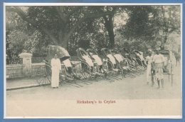 ASIE - STRI LANKA - ( CEYLON )  -- Rickshaws - Sri Lanka (Ceylon)