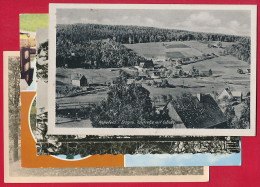 4 AK ´Rehefeld = Altenberg' (Erzgebirge) ~ Ab 1950 - Rehefeld