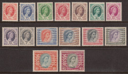 Rhodesia & Nyasaland 1954-56, Mint No Hinge/ Mint Mounted, See Desc, Sc# 1-15, SG 1-15, Need 3a - Rodesia & Nyasaland (1954-1963)