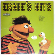 RARE Disque Vinyle 33T SESAME STREET - ERNIE'S HITS - CRA CTW 22056 1974 RUE SESAME - Discos & CD