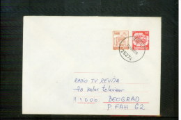 Yugoslavia 1993 Interesting Postal Stationery Letter - Briefe U. Dokumente