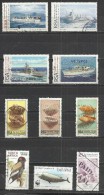 TEN AT A TIME - SOUTH AFRICA - LOT OF 10 DIFFERENT COMMENORATIVE 3 - USED OBLITERE GESTEMPELT USADO - Lots & Serien