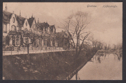 GERMANY - Güstrow, Gustrow - Old Postcard, Hafenstrasse - Güstrow