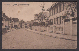 GERMANY - Güstrow, Gustrow - Old Postcard, John Brinckmannstrasse - Guestrow