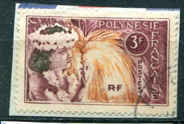 Polynésie Française 1964 -  YT 28 (o) Sur Fragment - Oblitérés