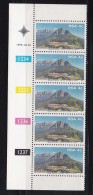 SOUTH AFRICA, 1979, MNH Control Block Of  5,Cape Town University,  M 561 - Unused Stamps