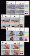 Delcampe - SOUTH AFRICA, 1983, MNH Control Block Of 4, Weather Stations,  M 626-629 - Ongebruikt