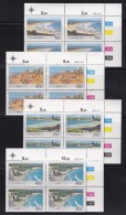 SOUTH AFRICA, 1983, MNH Control Block Of 4, Tourism,  M 638-641 - Unused Stamps