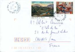 1999  Lettre Avion  Pour La France  Yv 503, 579 - Cartas & Documentos