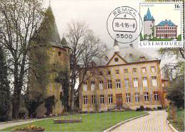 LUXEMBOURG  CARTE MAXIMUM  NUM-YVERT  1326 CHATEAU SCHENGEN - Cartoline Maximum