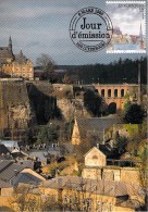 LUXEMBOURG  CARTE MAXIMUM  NUM-YVERT  1315 VUE PANORAMIQUE DU LUXEMBOURG - Cartoline Maximum