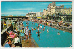 Old Postcard Brighton, The Paddling Pool (pk23019) - Brighton