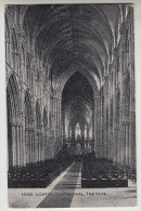 Old Postcard Lichfield Cathedral, The Nave (pk23020) - Altri & Non Classificati