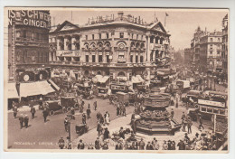 Old Postcard, London Picadilly Circus (pk23047) - Piccadilly Circus