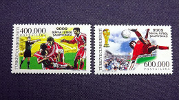 Türkei 3302/3 **/mnh, Fußball-Weltmeisterschaft, Japan Und Südkorea - Nuevos