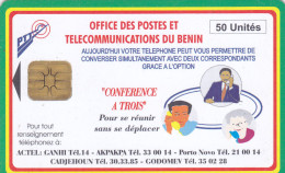 BENIN  Phonecard With Chip  / Conference Call  / - Benin