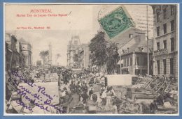 AMERIQUE  - CANADA - MONTREAL --  Market Day On Jacques Cartier Square - Montreal