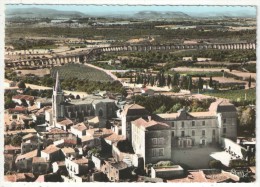 34 - CASTRIES - Le Château, L'Eglise Et L'Aqueduc - Vue Aérienne - 1967 - Castries