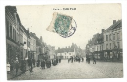 Ancienne CPA Lillers PDC  Petite Place  " Edit Bazar Lillerois" - Lillers