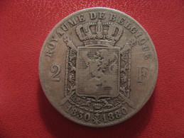 Belgique - 2 Francs 1830-1880 Leopold I Leopold II - Commemoratif 1598 - 2 Francs