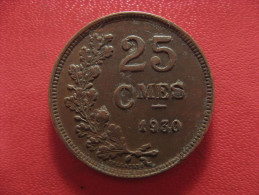 Luxembourg - 25 Centimes 1930 0968 - Luxembourg