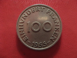 Saarland - 100 Franken 1955 0964 - Otros & Sin Clasificación