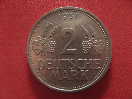 Allemagne - 2 Deutsche Mark 1951 J 0989 - 2 Mark