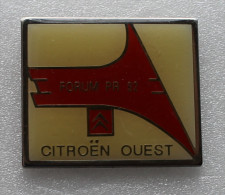 Pin's Citroën Ouest Forum PR 92 - Citroën