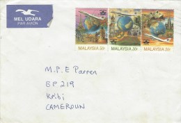 Malaysia 1996 Penang Tourism IATA Airplane Cover - Malaysia (1964-...)