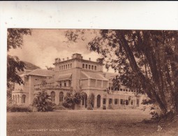 Trinidad, Port Of Spain, Government House. Post Card Inused Anni 30 - Trinidad