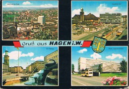 Gruss Aus HAGEN I. W. - Multivues - Circulé - Hagen