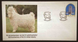 South Africa - 1988 - 150th ANniversary Of The South African Mohair Industry, Goat - FDC - Lettres & Documents