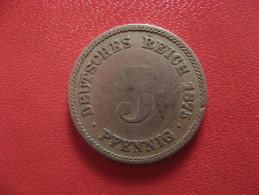 Allemagne - 5 Pfennig 1875 A 2179 - 5 Pfennig