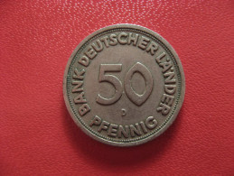 Allemagne - 50 Pfennig 1949 D 2168 - 50 Pfennig