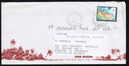 1995  Lettre Avion Pour La France   Yv  479A ( Année Du Cochon, Sans Nom D'imprimeur) - Lettres & Documents