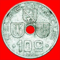 * OCCUPATION BY GERMANY ~ DUTCH LEGEND: BELGIUM★ 10 CENTIMES 1942! LEOPOLD III (1934-1950) LOW START★NO RESERVE! - 10 Cents