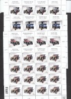 Schweiz **  Schweizer Automobile Neuheiten September 2015 Kleinbogen  Postpreis 82,40 CHF - Unused Stamps