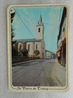 CP 81 Tarn SAINT PIERRE DE TRIVISY  Vers Vabre - L'église 1980 - Vabre