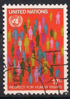 United Nations 1982 "Respect For Human Rights" Mi 391 Cancelled - Oblitérés