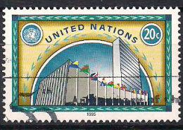 United Nations 1995 UNO-Hauptquartier, New York Mi 691 Cancelled - Gebruikt