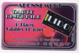 FRANCE CARTE CINEMA LE LIDO LIMOGES - Movie Cards