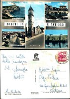 318c) Cartolina Di S. Antioco-varie Vedute-viaggiata - Carbonia