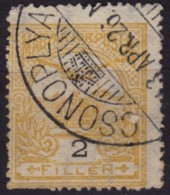 Čonoplja Conoplja Csonoplya - 1913 Hungary / Serbia Yugoslavia - KuK / K.u.K - 2 Fill. - Used - Voorfilatelie