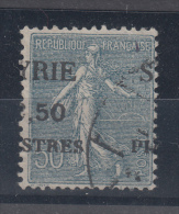 Syrie N° 113c,  Surcharge à Cheval, Oblitéré - Used Stamps