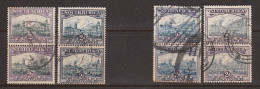 South Africa 1930-45 Cancelled, Sc# , SG 44,44e,58,58a - Usati