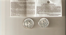 MONDIALI DI CALCIO 2006 MONETE COMMEMORATIVE IN ARGENTO CERTIFICATO DI AUTENTICITA´ REPUBBLICA SAN MARINO GERMANY 2006 - Gedenkmünzen