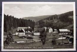 Alte Karte "Altenberg/Kratzhammer, Gasthof + Fleischerei" Heidenau 1941 - Altenberg