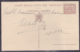 Vatican - Lettre - Autres & Non Classés